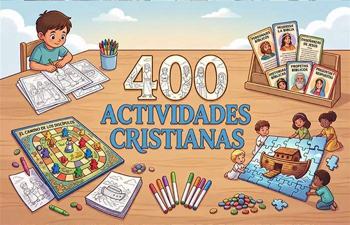 400 actividades cristianas para niños